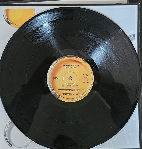 Image of Label Cover of 2xLP - NEW/NEW - THE STONE ROSES, The Remixes (Music On Vinyl; 19802947081, UK 2025 Reissue, 2 Inners), ,  - 2216580C