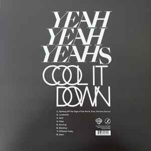 Image of Back Cover of LP - NEW/NEW - YEAH YEAH YEAHS, Cool It Down (Secretly Canadian; SC470LPC2, UK 2025 Reissue, Gatefold, Inner & Booklet, Blue, Yellow & White Twister Vinyl, Download. National Album Day), ,  - 4215322C