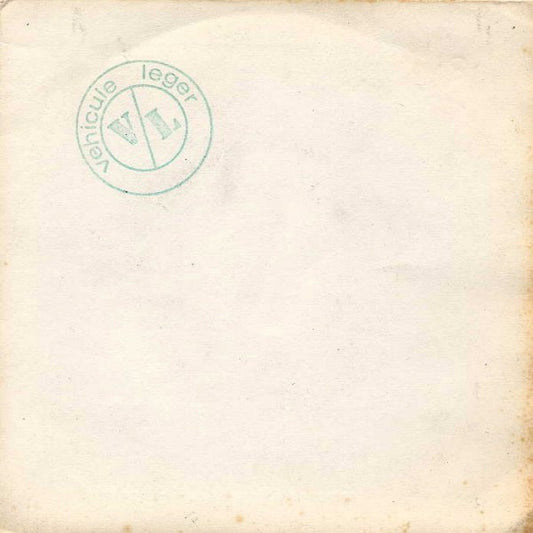 Image of Front Cover of 7" - VG/EX - V HICULE L GER, Lame De Rasoir (F.L.V.M. ; FLVM 4540, France 1980, Picture Sleeve), Stains On Sleeve,  - 3725016E
