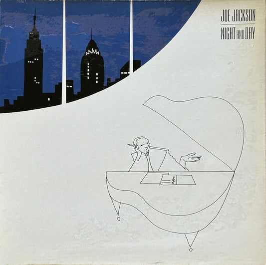 Image of Front Cover of LP - VG/VG - JOE JACKSON, Night And Day (A&M Records; AMLH 64906, UK 1982, Gatefold, trumpet logo matrix), ,  - 4326287E
