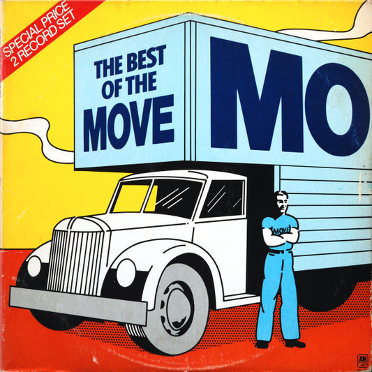 Image of Front Cover of LP - VG/VG - THE MOVE, The Best Of The Move (A&M Records; SP-3625, US 1974, Gatefold, Monarch Pressing), Strong VG, Notch cut sleeve,  - 3715080C