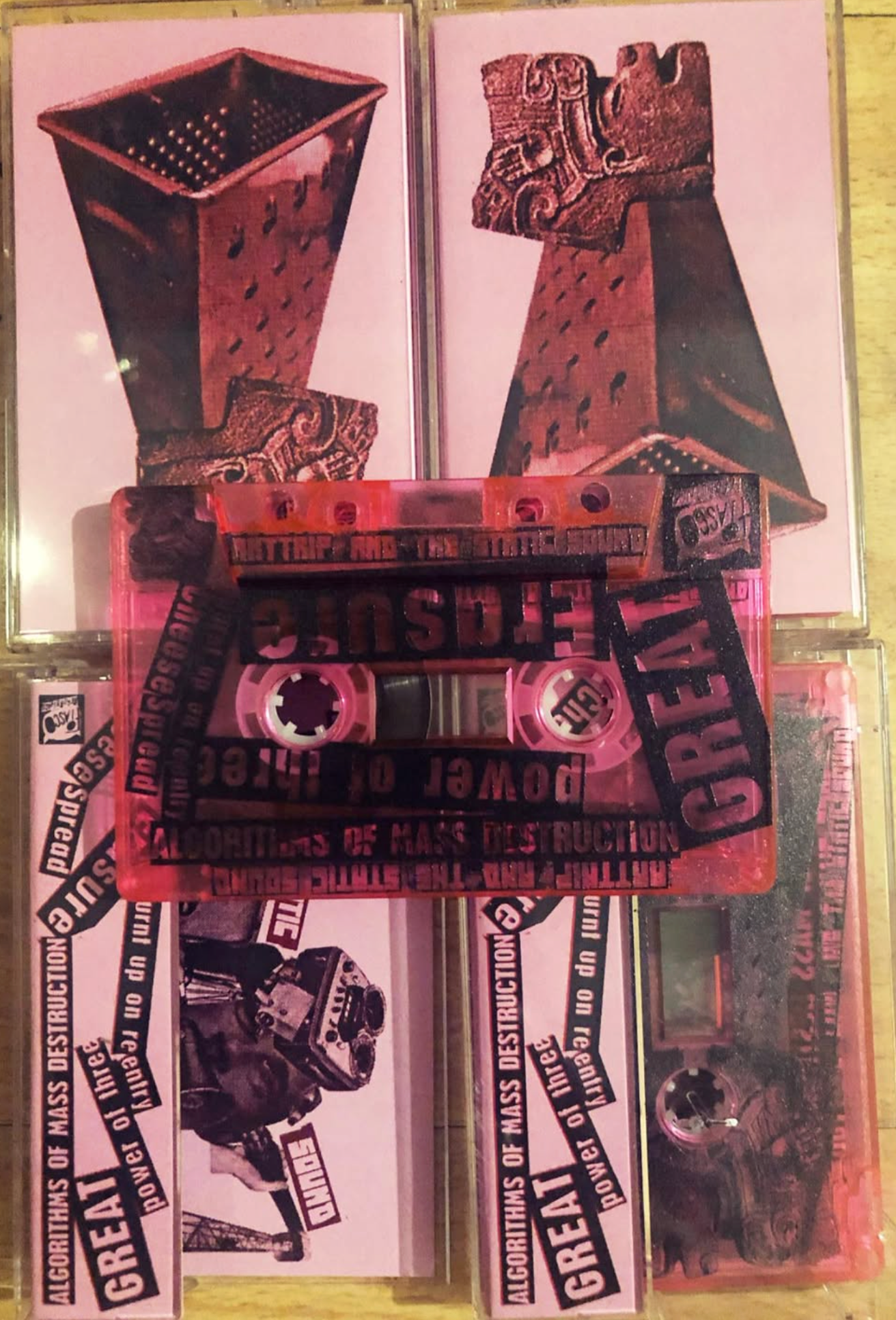 Image of Label Cover of Cassette - NEW/NEW - ART TRIP AND THE STATIC SOUND, Cassette (Fiasco; , UK 2025, 6 track mini album limited to 70 copies), , And that s what make Art Trip a particularly intriguing element on the current scene; their knack for societal commentary, righteous anger and political rage but pulling from a broader musical palette than just  70s punk. With a blistering stage presence that manages to be both confrontational and inclusive, the band s recorded efforts are no less impressive, a