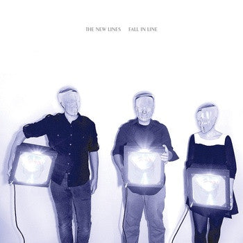 Image of Front Cover of LP - VG+/VG+ - THE NEW LINES, Fall In Line (Moon Glyph; MG60, US 2013, Inner, Stickered Sleeve, Numbered, Limited Edition Of 300.), ,  - 3625246E