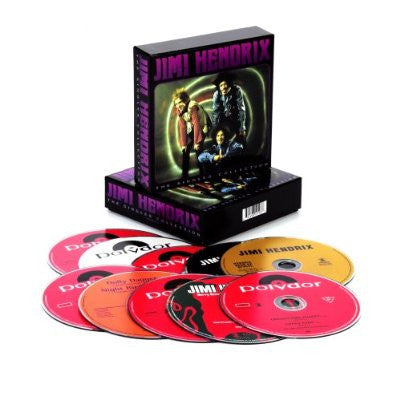 Image of Label Cover of 10xCDs - VG+/VG+ - JIMI HENDRIX, The Singles Collection (MCA Records; 0602498145036, Europe 2003, Box Set, Booklet), SEALED,  - 3755041S