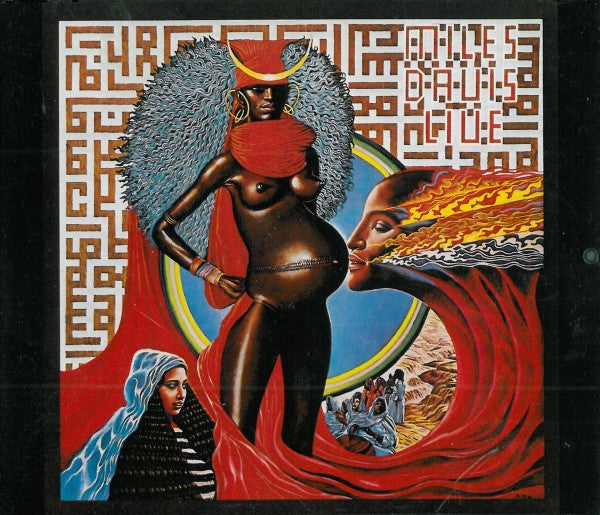 Image of Front Cover of 3755043S: 2xCDs - MILES DAVIS, Live-Evil (CBS/Sony; 50DP 707~8, Japan 1987, Booklet)   VG+/VG+