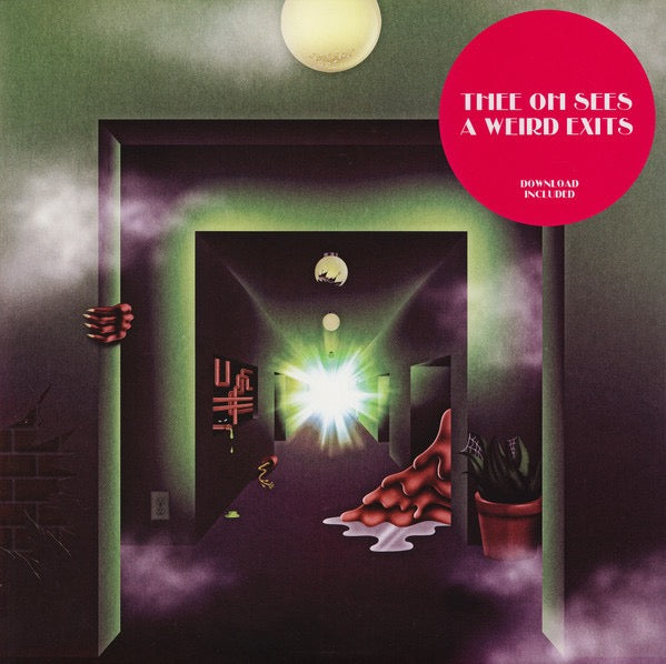 Image of Front Cover of 2xLP - VG+/VG - THEE OH SEES, A Weird Exits (Castle Face; CF-080, US 2016, Gatefold, Insert, Poster, Limited To 300 On Bloodshot Eyeball Vinyl. Etched), Strong VG, light hairlines only. NOT In stickered shrinkwrap.,  - 3715301C
