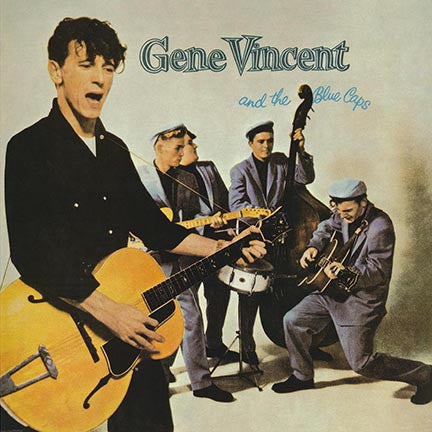 Image of Front Cover of 3745105S: LP - GENE VINCENT & HIS BLUE CAPS, Gene Vincent And The Blue Caps (DOL; DOS671H, Italy 2016 Reissue, 180 Gram Vinyl) Opened Instore, Still In Stickered Shrinkwrap, corner crease  VG/EX