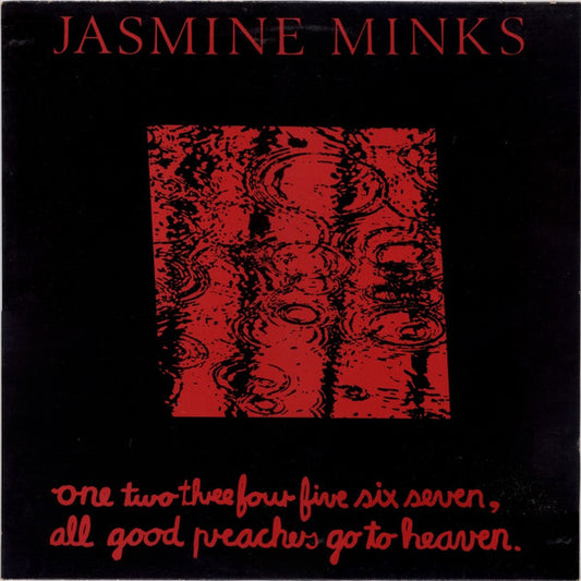 Image of Front Cover of LP - VG/VG+ - JASMINE MINKS, One Two Three Four Five Six Seven, All Good Preachers Go To Heaven (Creation Records; CRE LP 003, UK 1984), ,  - 3715330C
