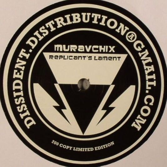Image of Front Cover of 12" - /VG - MURAVCHIX*, Replicant's Lament (Dissident; CHIX 2, UK 2008, Generic, Inner), , Single Sided 12" - 3725273E