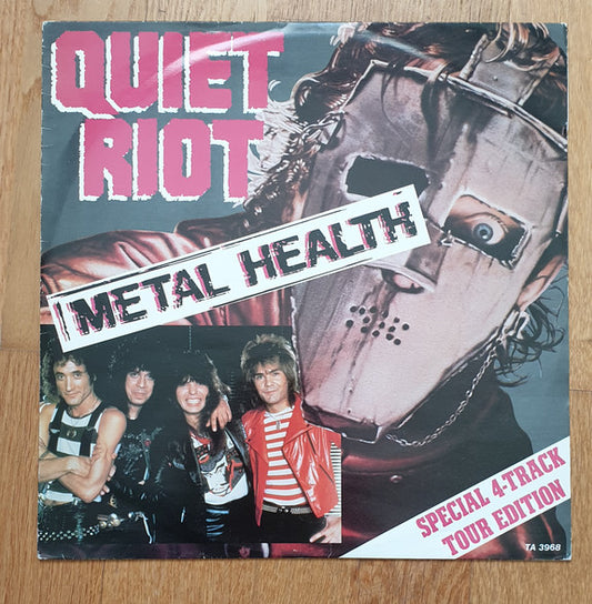 Image of Front Cover of 12" - VG/VG+ - QUIET RIOT, Metal Health (Epic; TA 3968, UK 1983, "TA 3968" Bottom Right Of Sleeve), ,  - 3715418C