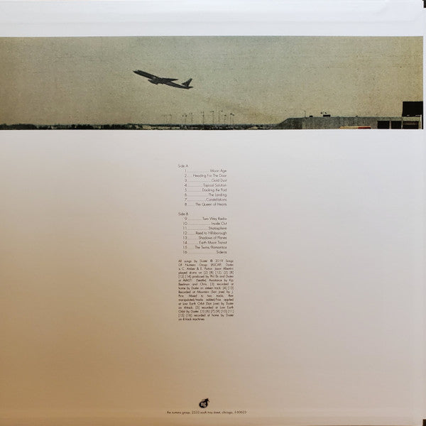 Image of Back Cover of 3745311S: LP - DUSTER, Stratosphere (Numero Group; NUM1286, US 2022 Reissue)   EX/EX