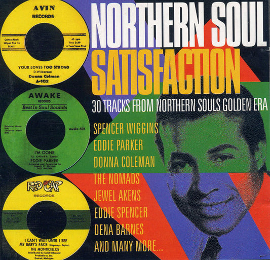 Image of Front Cover of 3755164S: CD - VARIOUS, Northern Soul Satisfaction - 30 Tracks From Northern Souls Golden Era (Goldmine Soul Supply; GSCD88, UK 1999)   VG/VG+