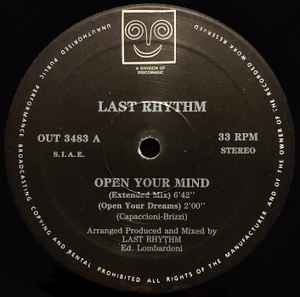 Image of Front Cover of 12" - /G+ - LAST RHYTHM, Open Your Mind (Out; OUT 3483, Italy 1992, Plain Sleeve), one or two marks that affect playback - clicks for handful of revolutions otherwise light marks only. ,  - 3446399S