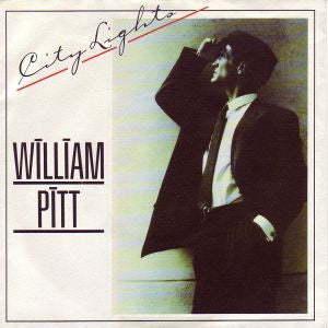 Image of Front Cover of 12" - VG/VG - WILLIAM PITT, City Lights (Sierra Records ; FED 41 T, UK 1987, Picture Sleeve), one or two scuffs. light wear to sleeve - edgewear and few creases,  - 2346368S