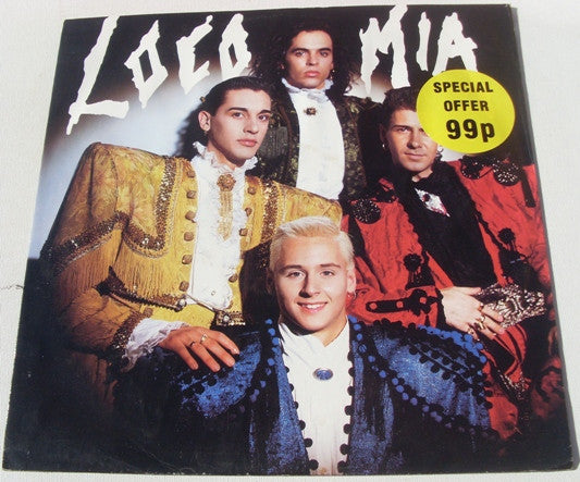 Image of Front Cover of 12" - VG/VG - LOCO MIA, Loco Mia (Parlophone; 12R 6237, UK 1989, Picture Sleeve), Writing on sleeve and label.,  - 121090C