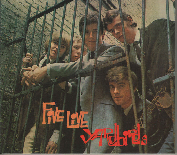 Image of Front Cover of 3755178S: CD - THE YARDBIRDS, Five Live Yardbirds (Repertoire Records; REP 4775, Germany 2007)   VG/VG+