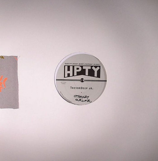 Image of Front Cover of 12" - VG/G+ - TREVOR DEEP JR., DoRight! EP (HPTY; HPTY 001, Finland 2011, Numbered Limited Edition), 87/100, 100 hand-numbered copies.A1		Do Right!A2		Keep It RawB1		OthawayB2		Our Love - 3715593C
