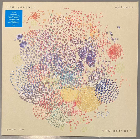 Image of Front Cover of 3745353S: LP - JIMI GOODWIN, Odludek (Heavenly; HVNLP104, UK 2014, Inner, ex Doves) Still in opened stickered shrinkwrap  VG+/VG+