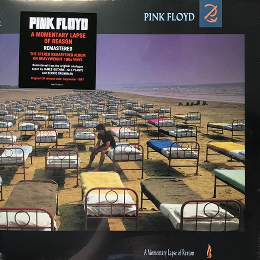 Image of Front Cover of 3815033C: LP - PINK FLOYD, A Momentary Lapse Of Reason (Columbia; 88875184301, Worldwide 2025 Reissue, Gatefold, Inner) Still In Stickered Shrinkwrap  EX/EX