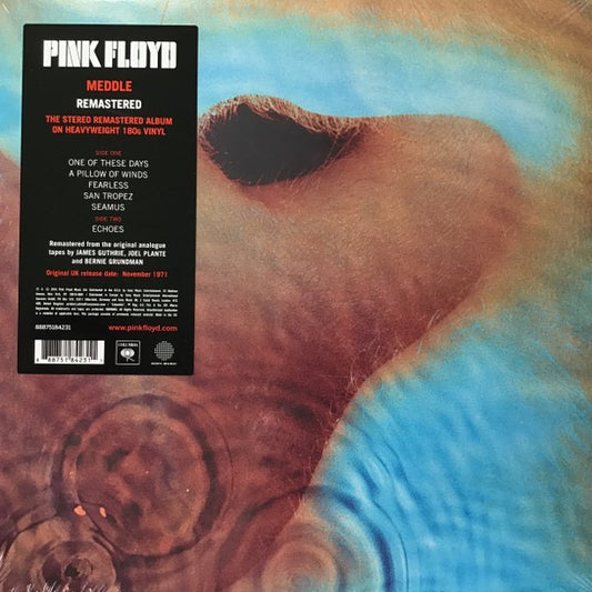 Image of Front Cover of 3815034C: LP - PINK FLOYD, Meddle (Columbia; 88875184231, Worldwide 2025 Reissue, Gatefold) Still In Stickered Shrinkwrap  EX/EX