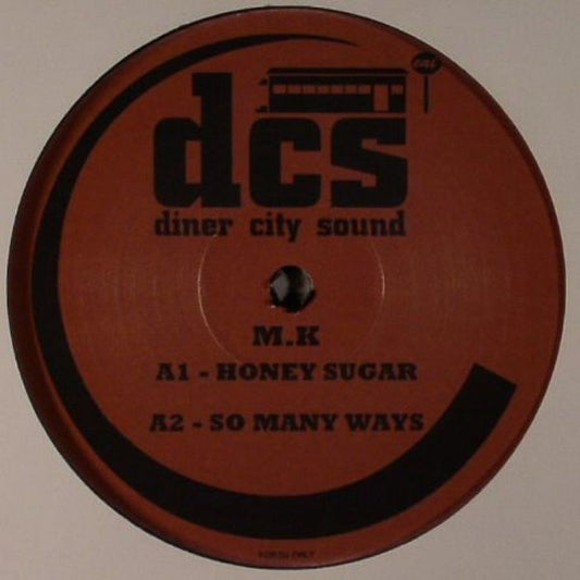 Image of Front Cover of 12" - /VG - M.K (MATTHEW KYLE), Diner City Sound Vol. 1 (Diner City Sound; DCS 001, UK 2011), A few light hairlines only., A1 Honey Sugar	7:34A2 So Many Ways	7:06B1 I Want Marvin	6:55B2 My Love Don't Come Easy	7:20 - 3825054E
