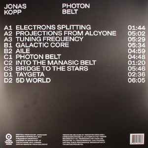 Image of Back Cover of 2xLP - VG+/VG+ - JONAS KOPP, Photon Belt (Tresor; Tresor293, Germany 2017, Picture Sleeve, Black Inners), Still In Shrinkwrap,  - 4325326E