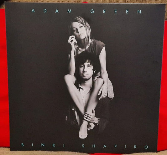Image of Front Cover of LP - NEW/NEW - ADAM GREEN & BINKI SHAPIRO, Adam Green & Binki Shapiro (Org Music; ORGM2337LPC1, UK 2025 Reissue, Aqua Vinyl), ,  - 4315030C