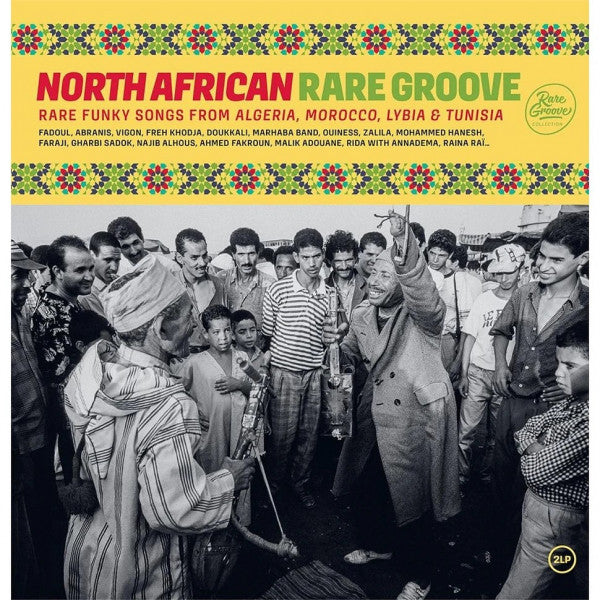 Image of Front Cover of 4715345C: 2xLP - VARIOUS ARTISTS, North African Rare Groove (Wagram Music; 3488736, UK 2025, Standard Sleeve)   NEW/NEW