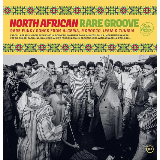 Image of Front Cover of 4715345C: 2xLP - VARIOUS ARTISTS, North African Rare Groove (Wagram Music; 3488736, UK 2025, Standard Sleeve)   NEW/NEW
