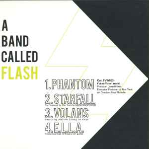 Image of Back Cover of 12" - VG/G+ - A BAND CALLED FLASH, ABCF (Future Vision World; FVW003, US 2016, Picture Sleeve), Hairline scratches,  - 3815082C