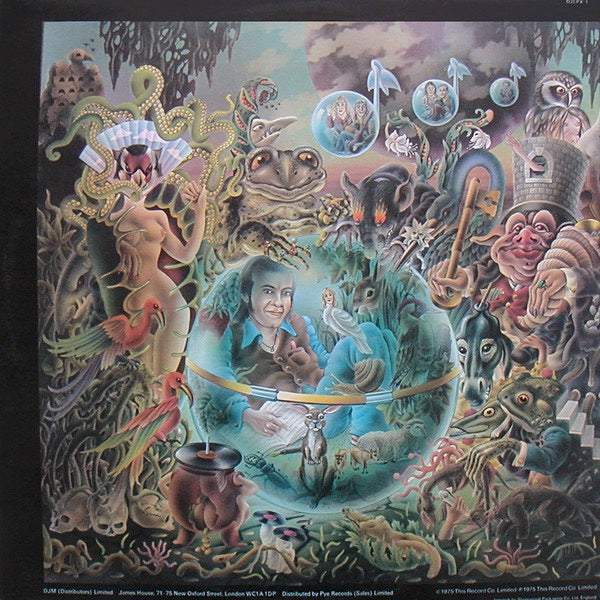 Image of Back Cover of 3825180E: LP - ELTON JOHN, Captain Fantastic and the Brown Dirt Cowboy (DJM; DJLPX1, UK 1975, Gatefold, Only One Booklet, Poster, Tranco Pressing.)   VG+/VG+
