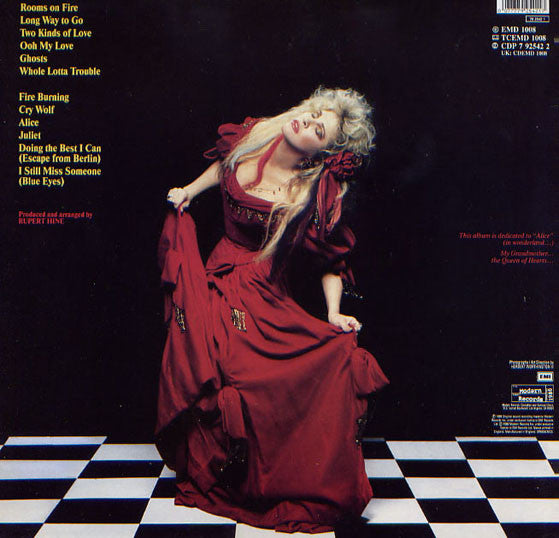 Image of Back Cover of LP - VG/VG+ - STEVIE NICKS, The Other Side Of The Mirror (Modern Records; EMD 1008, UK 1989, Inner & Insert), ,  - 3646238S