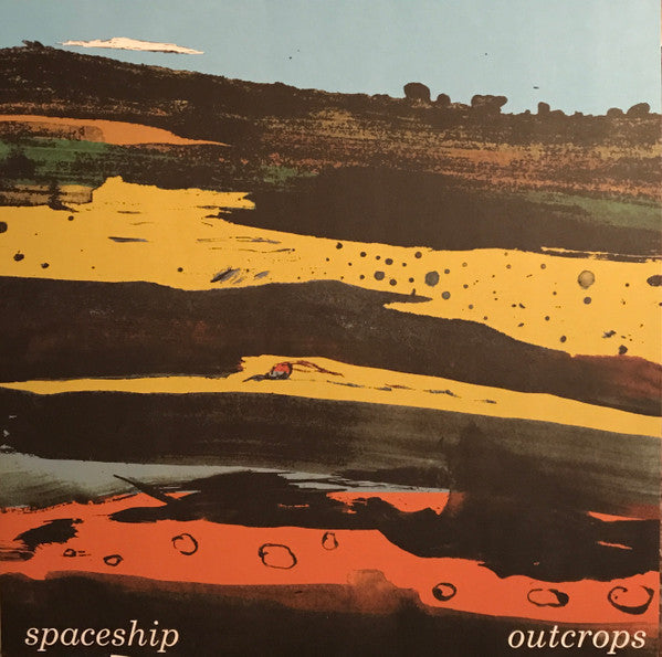 Image of Front Cover of 3825256E: 10" LP - SPACESHIP, Outcrops (Where It's At Is Where You Are ; wialp070, UK 2019, Textured Sleeve, Inner) With Press Release  EX/EX