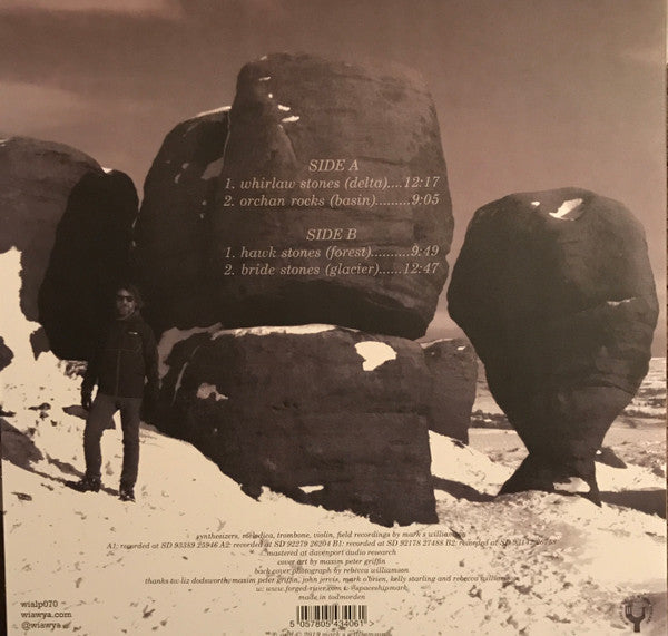 Image of Back Cover of 3825256E: 10" LP - SPACESHIP, Outcrops (Where It's At Is Where You Are ; wialp070, UK 2019, Textured Sleeve, Inner) With Press Release  EX/EX