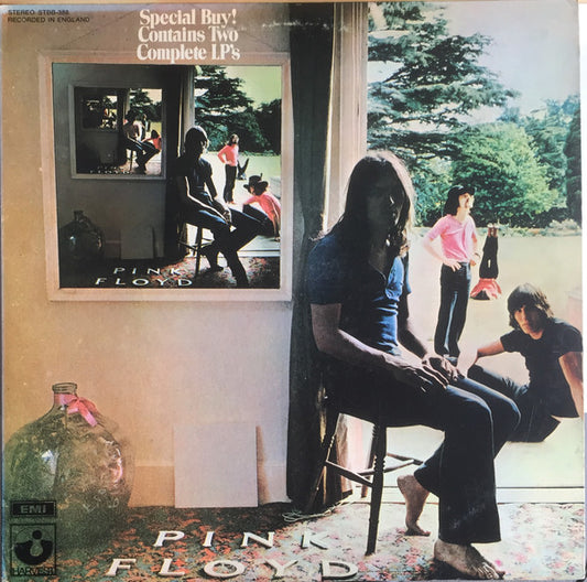 Image of Front Cover of 3825248E: 2xLP - PINK FLOYD, Ummagumma (Harvest; STBB-388, US 1973 Reissue, Gatefold, Winchester Pressing) Strong VG Throughout  VG/VG