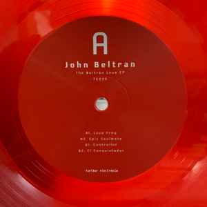 Image of Label Cover of 12" - EX/EX - JOHN BELTRAN, The Beltran Love EP (Furthur Electronix; FE039, UK 2020, Picture Sleeve, Black Inner, Limited Edition Red Vinyl), , Vinyl is unplayed, still in shrink wrap, only opened to check vinyl colour. - 3825285E