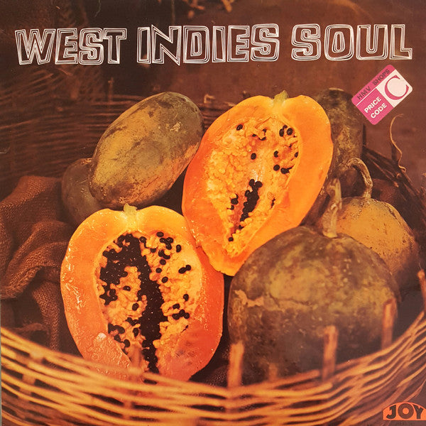 Image of Front Cover of LP - VG/VG+ - THE LLOYD PRICE GROUP, West Indies Soul (Joy Records; JOYS 183, UK 1971, Laminated Front Sleeve), Ringwear on sleeve,  - 1826148E