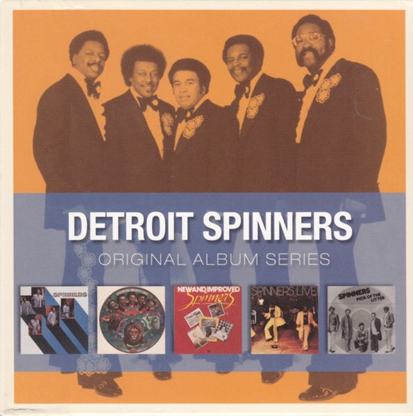 Image of Front Cover of 3855101S: 5xCD - DETROIT SPINNERS, Original Album Series (Atlantic; 8122 79837 8, Europe 2010, 5 Card Sleeves in Slip Case)   VG/VG+