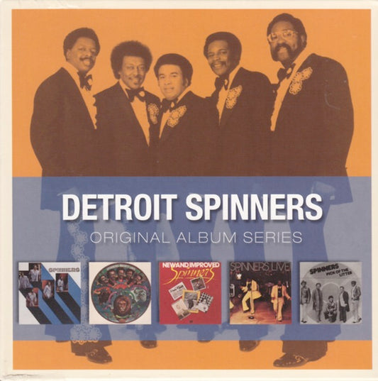 Image of Front Cover of 3855101S: 5xCD - DETROIT SPINNERS, Original Album Series (Atlantic; 8122 79837 8, Europe 2010, 5 Card Sleeves in Slip Case)   VG/VG+