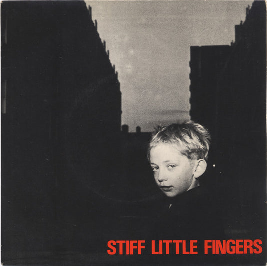 Image of Front Cover of 3825146E: 7" - STIFF LITTLE FINGERS, Gotta Gettaway / Bloody Sunday (Rough Trade; RT 015, UK 1979, Picture Sleeve, FULLY SIGNED) FULLY SIGNED, Edge Wear  VG/VG+