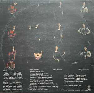 Image of Back Cover of 4815305C: LP - XTC, White Music (Virgin; V 2095, UK 1978, Company Inner, A2/B2 HTM Matrix, 2nd Cut) Worn sleeve.  VG/VG