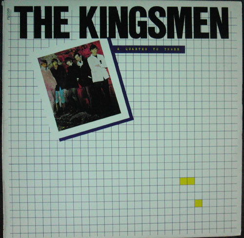 Image of Front Cover of LP - VG/G+ - THE KINGSMEN, A Quarter To Three (Picc-A-Dilly; PIC-3329, US 1980), ,  - 3815265C