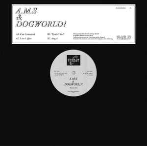 Image of Front Cover of 12" - VG+/VG+ - A.M.S & DOGWORLD!, Theory 001 (Club In Theory; THEORY001, Australia 2020, Die Cut Company Sleeve), ,  - 3825421E