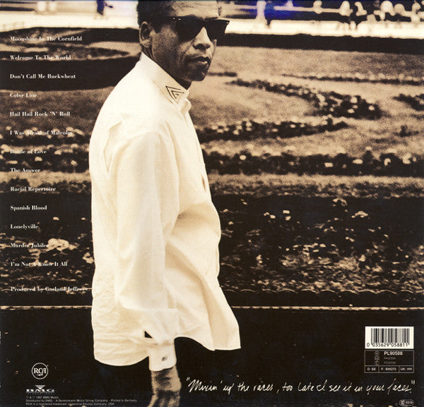 Image of Back Cover of LP - VG+/G+ - GARLAND JEFFREYS, Don't Call Me Buckwheat (RCA; PL 90588, Europe 1991, Inner), ,  - 2816079C