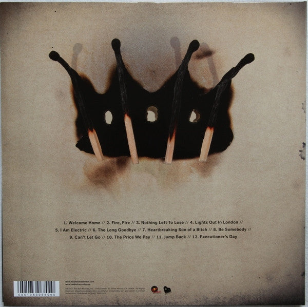 Image of Back Cover of LP - EX/EX - HEAVEN'S BASEMENT, Filthy Empire (Red Bull; RBR1163, Europe 2013, Gatefold, Insert), Opened Instore, Still In Stickered Shrinkwrap,  - 3046223S