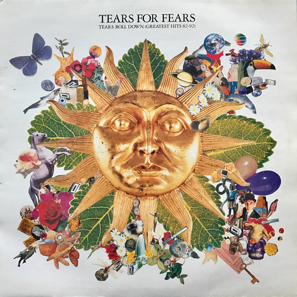 Image of Front Cover of LP - VG+/VG+ - TEARS FOR FEARS, Tears Roll Down (Greatest Hits 82-92) (Fontana; 510 939-1, UK 1992, Inner), ,  - 4246015S
