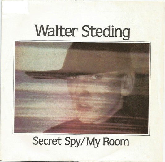 Image of Front Cover of 3825327E: 7" - WALTER STEDING, Secret Spy / My Room (Animal Records ; CH DOG 2633, UK 1982, Picture Sleeve) Slight Fogging To Vinyl, Slight Sticker Mark To Sleeve  VG+/VG+