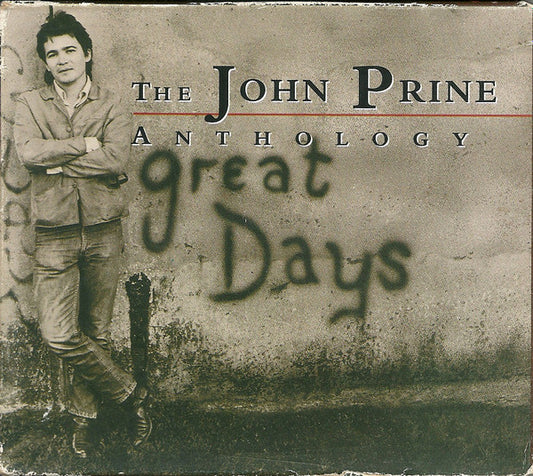 Image of Front Cover of 3855215S: 2xCD - JOHN PRINE, The John Prine Anthology: Great Days (Rhino Records; 8122-71400-2, Germany 1993, Card Sleeve, Booklet)   VG/VG+
