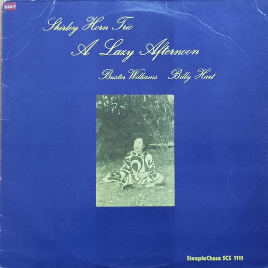 Image of Front Cover of 3815502C: LP - SHIRLEY HORN TRIO, A Lazy Afternoon (SteepleChase; SCS1111, Denmark 1979)   VG/VG