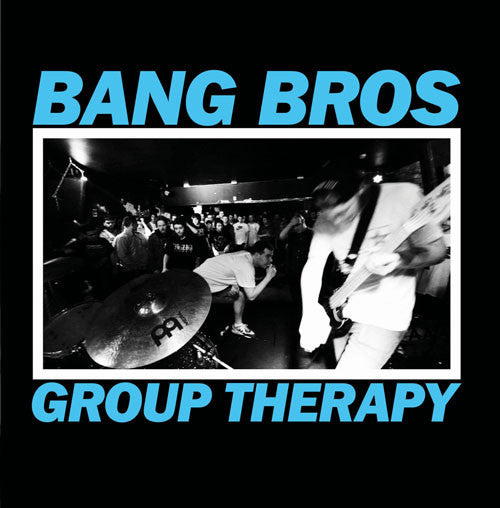 Image of Front Cover of 3825495E: 7" EP - BANG BROS, Group Therapy (I Drink Milk Records ; IDM 10, Hungary 2012, Fold Over Sleeve, Clear Vinyl) Strong VG  VG+/VG